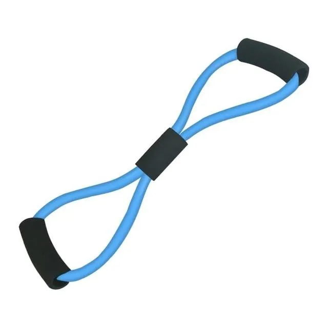 8 Word Fitness Rope Resistance Bands Rubber Bands for Fitness Elastic Band Fitness Equipment Expander Workout Gym Exercise Train