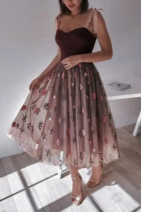 A-line Strapless Lace-Up Elegant Prom Evening Gowns