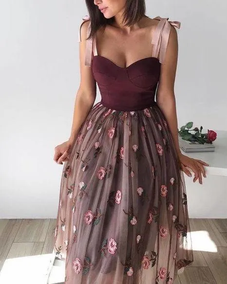 A-line Strapless Lace-Up Elegant Prom Evening Gowns