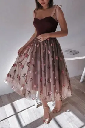 A-line Strapless Lace-Up Elegant Prom Evening Gowns