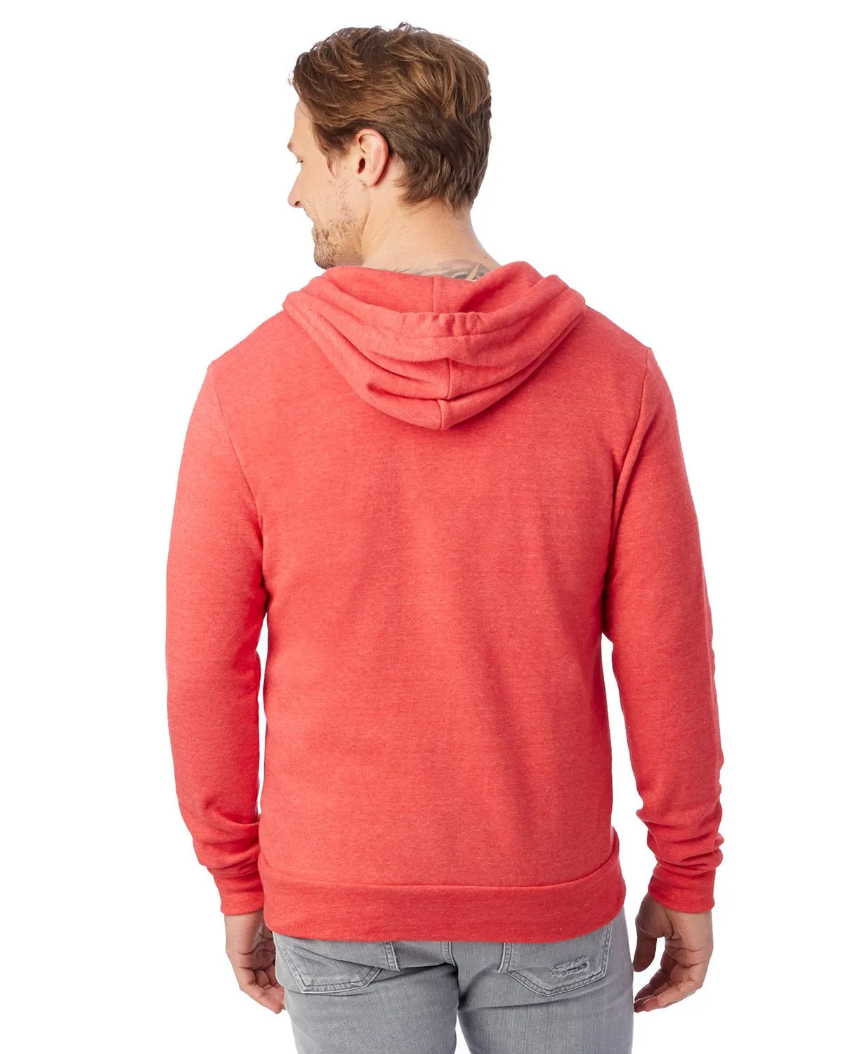 Alternative AA9590 Men's Rocky Eco-Fleece Zip Hoodie