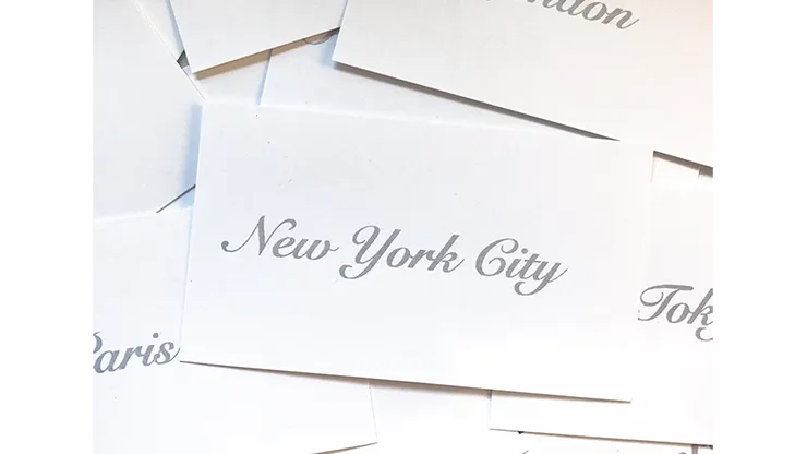Appearing Business Cards (City Pack)
