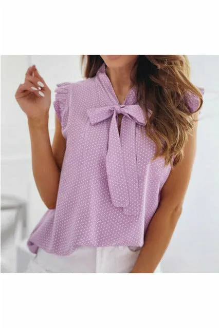 ArtnSoul - Ruffles Sleeveless Pullover Tunic