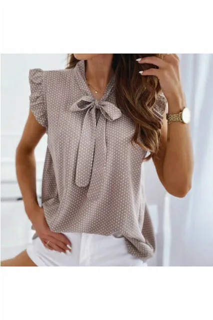 ArtnSoul - Ruffles Sleeveless Pullover Tunic