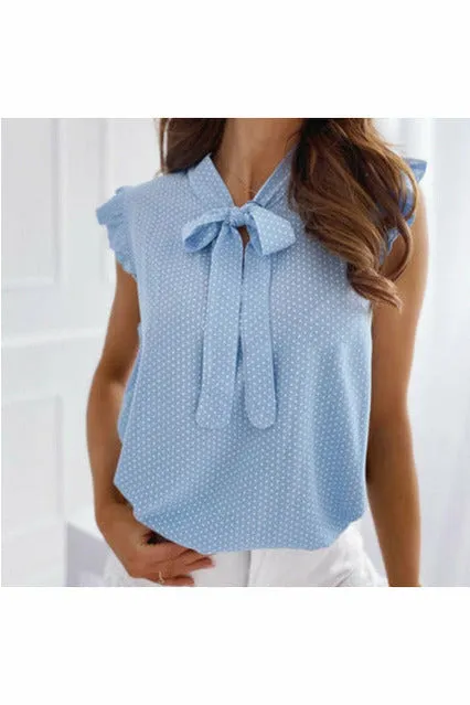 ArtnSoul - Ruffles Sleeveless Pullover Tunic