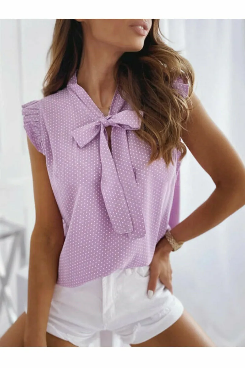 ArtnSoul - Ruffles Sleeveless Pullover Tunic