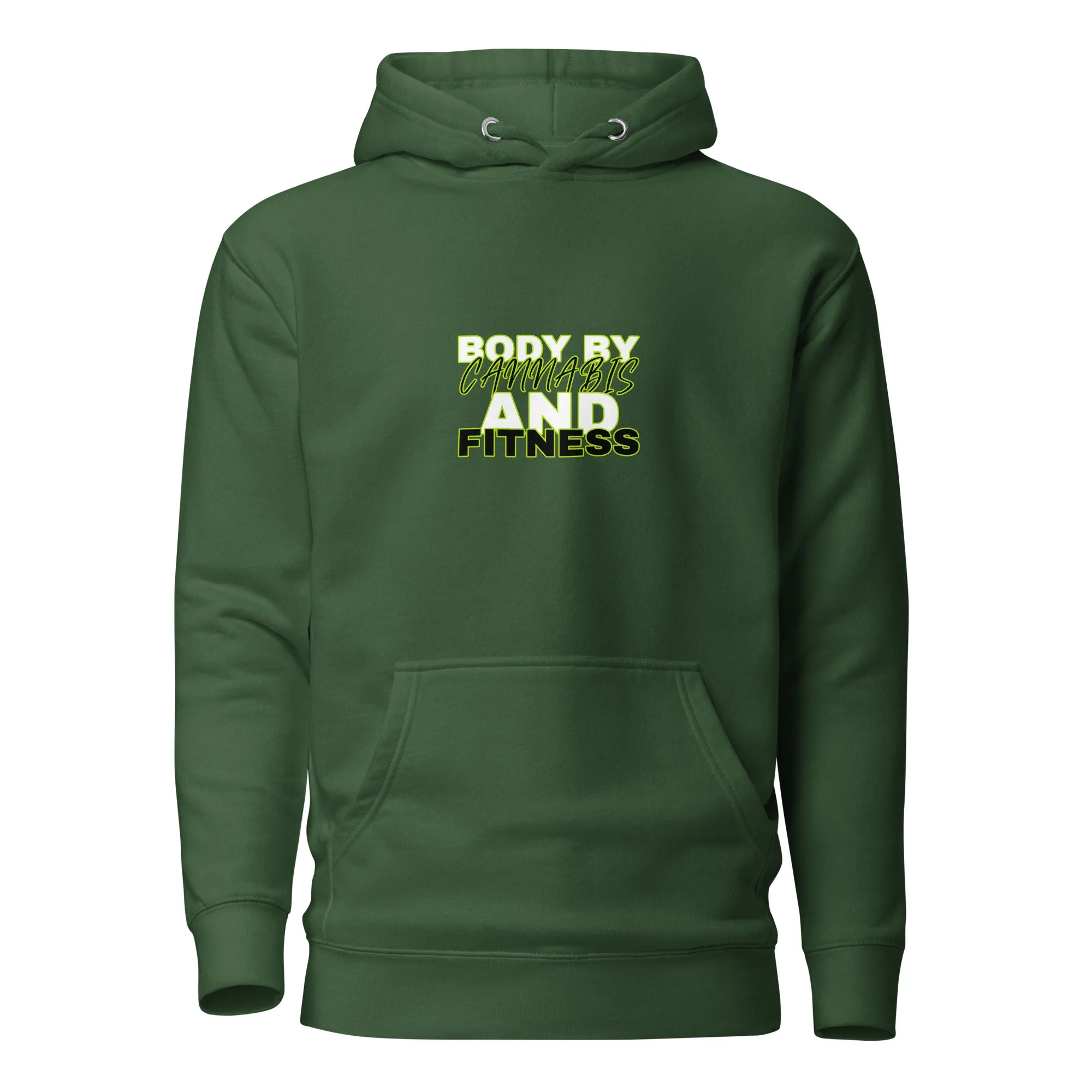 Body By Cannabis And Fitness Unisex Hoodie