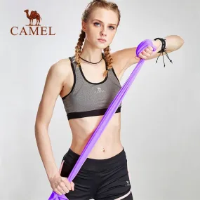 CAMEL Fitness Yoga  Resistance Gym Workout Indoor Exercise Equipment Elastic Bands Training Sports Rubber