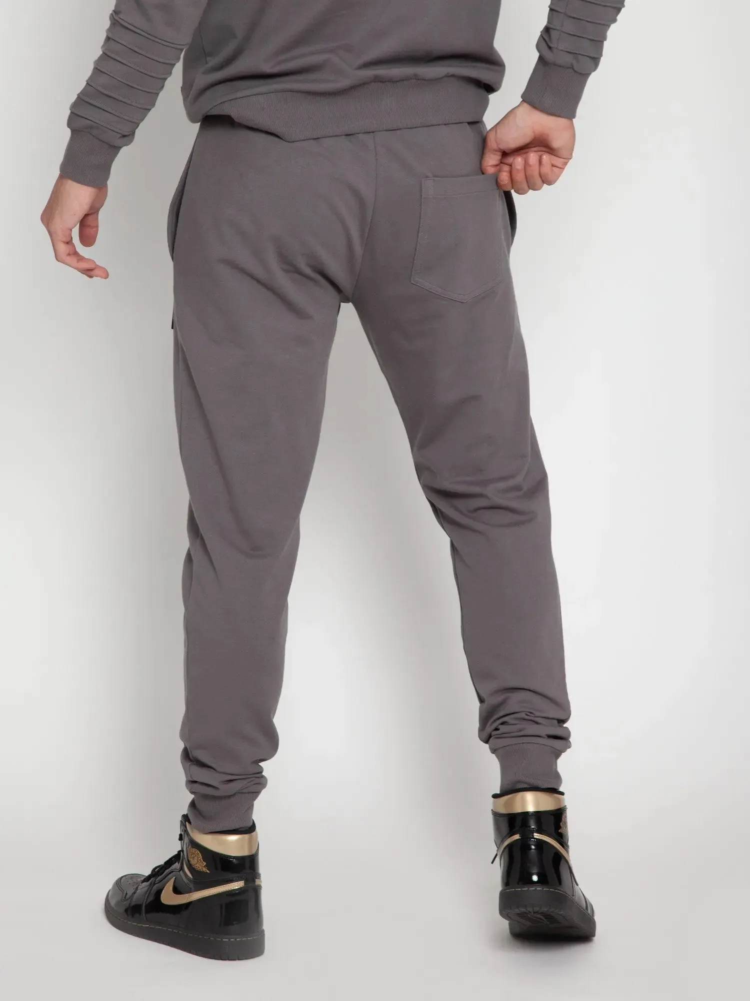Charcoal Pinstripe Co-ord Set