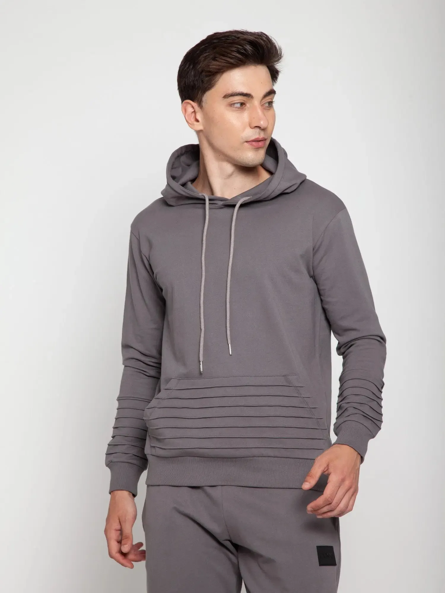 Charcoal Pinstripe Co-ord Set