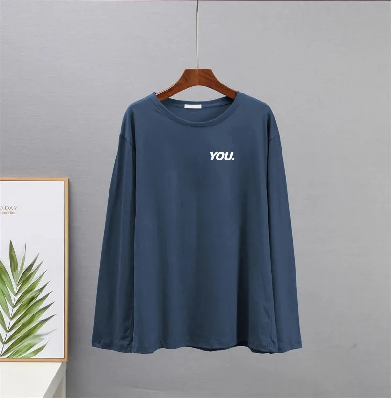 Cotton Soft Script Plus Size Shirt