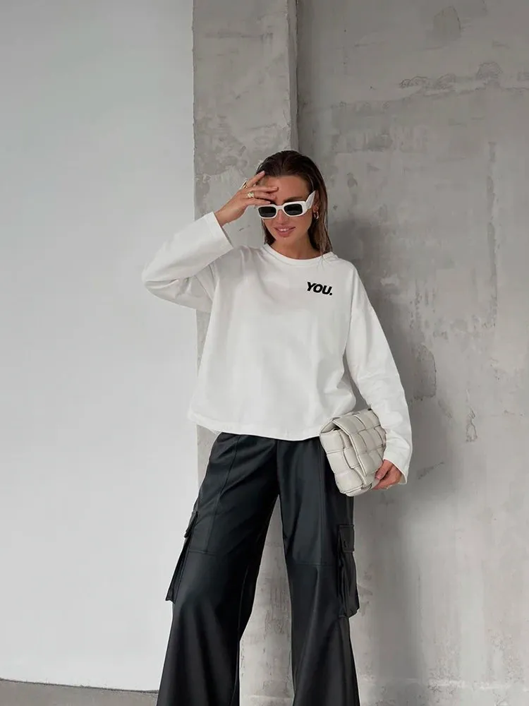 Cotton Soft Script Plus Size Shirt