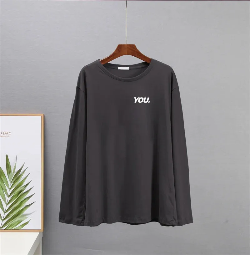 Cotton Soft Script Plus Size Shirt