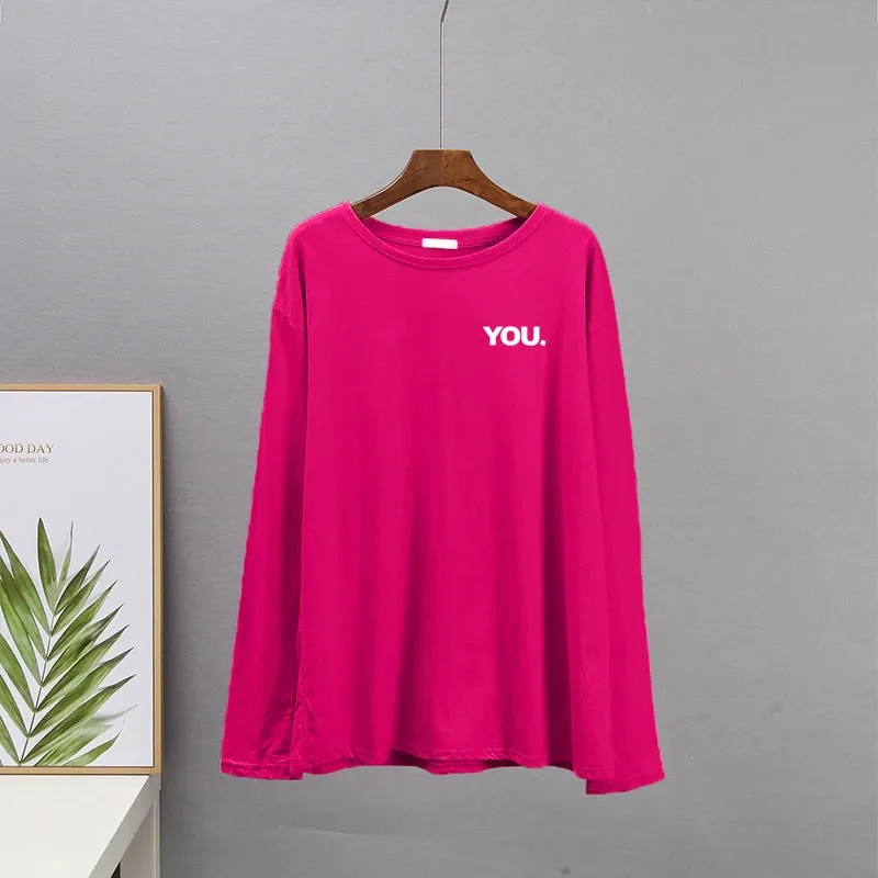 Cotton Soft Script Plus Size Shirt