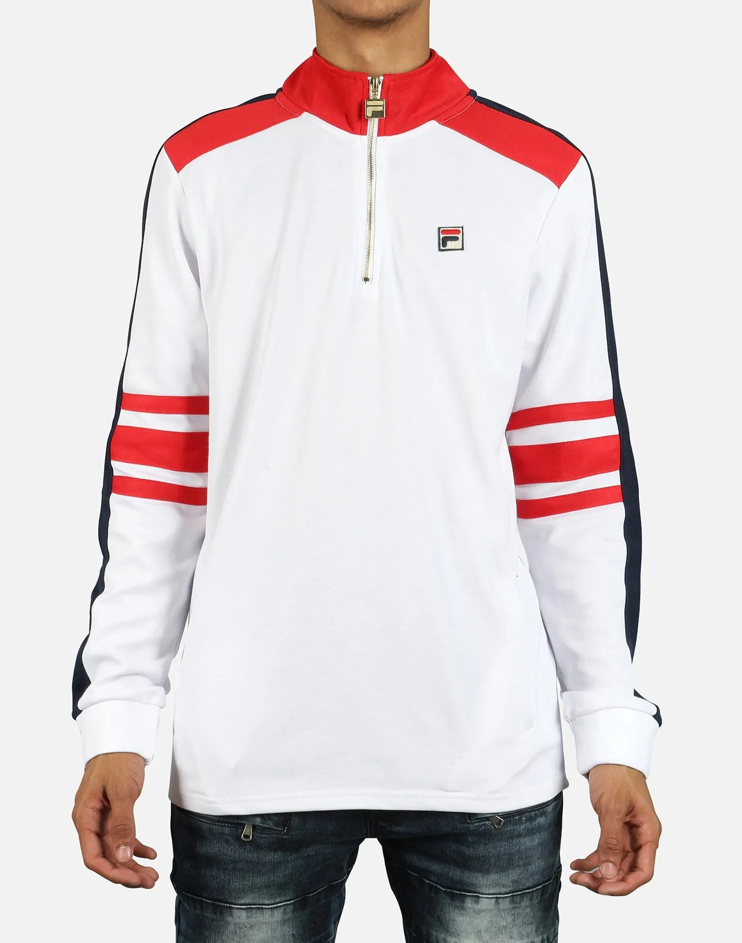 Fila ALASTAIR VINTAGE 1/4 ZIP SWEATSHIRT