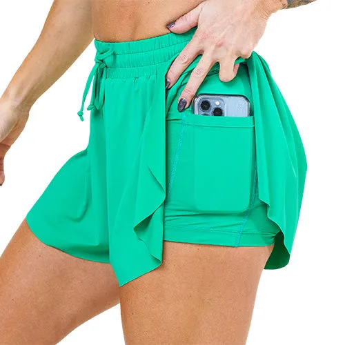 Flowy Shorts | Kelly Green
