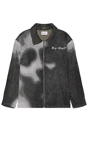 Funeral Apparel Ghost Tapestry Jacket in Black