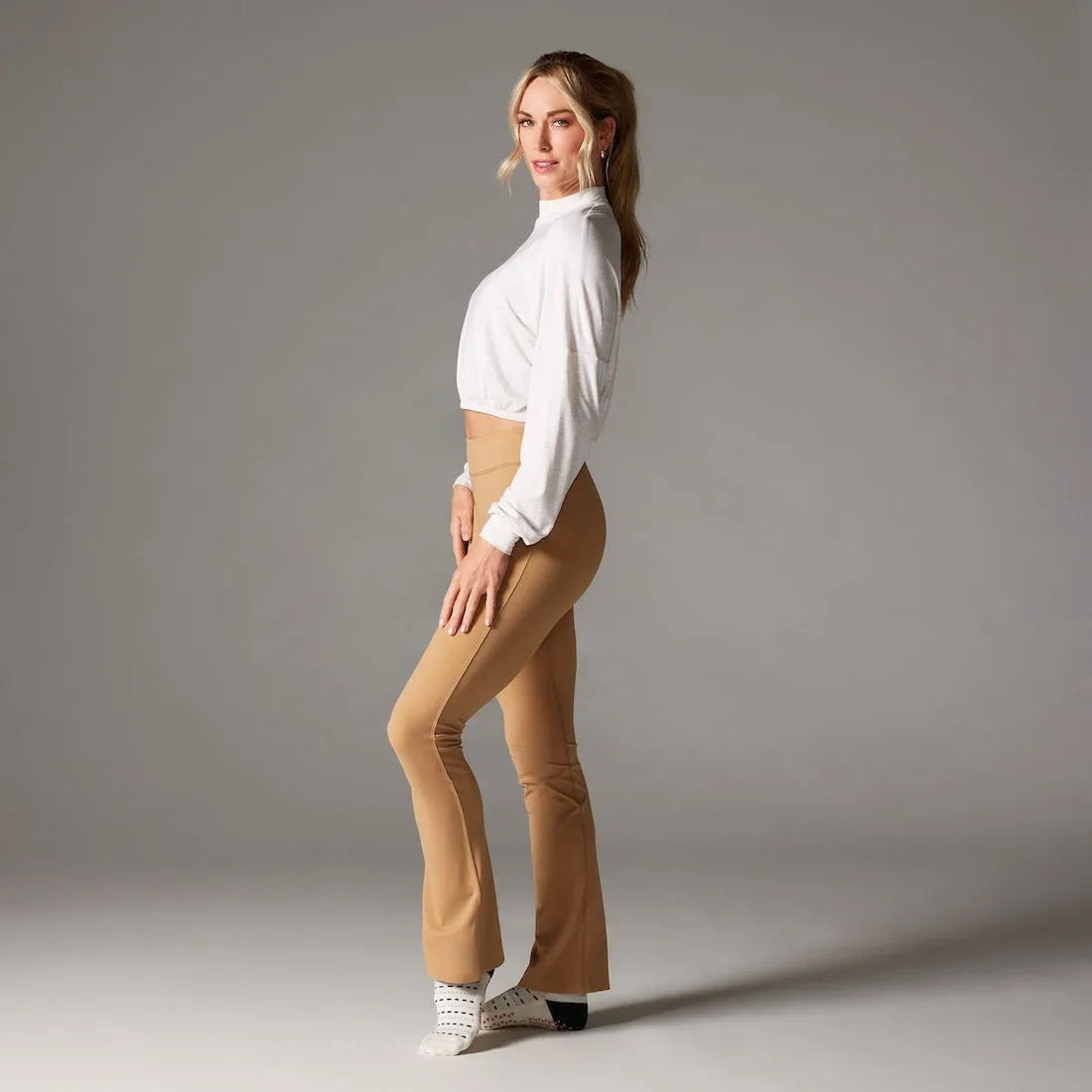 High Waisted Bootcut Leggings
