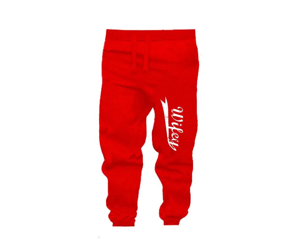 Hubby and Wifey Couple Matching Hoodie & Jogger Pants Set