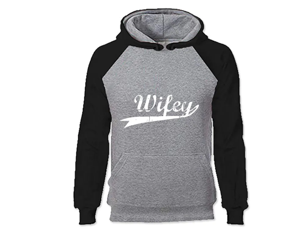 Hubby and Wifey Couple Matching Hoodie & Jogger Pants Set