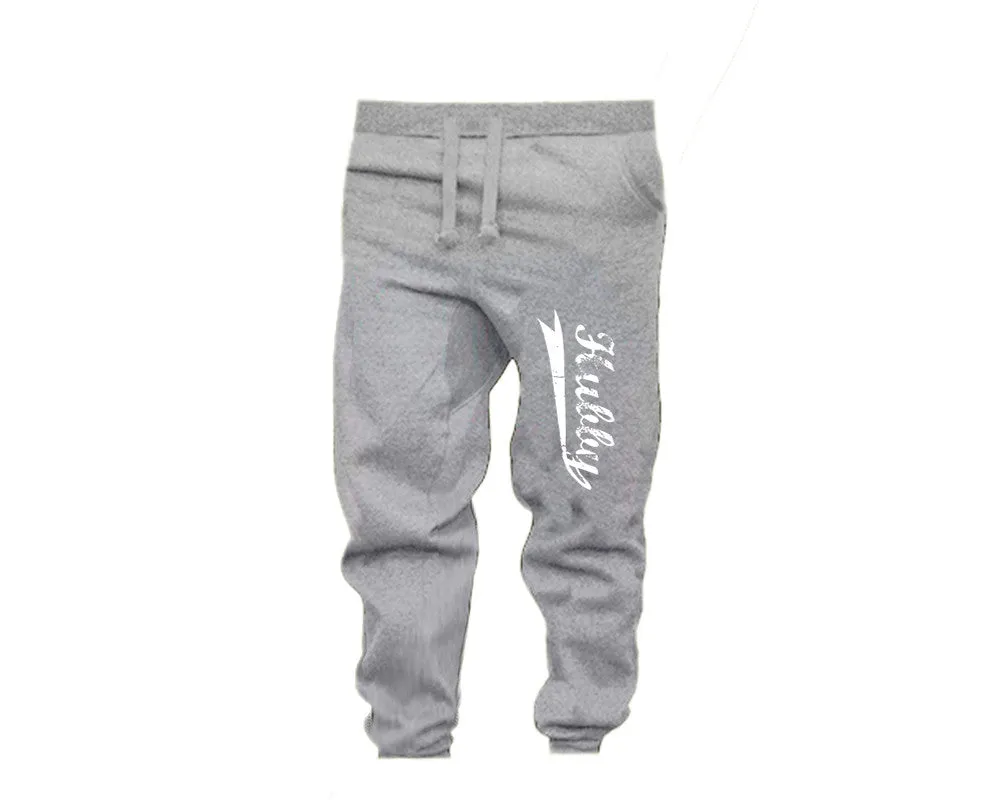 Hubby and Wifey Couple Matching Hoodie & Jogger Pants Set