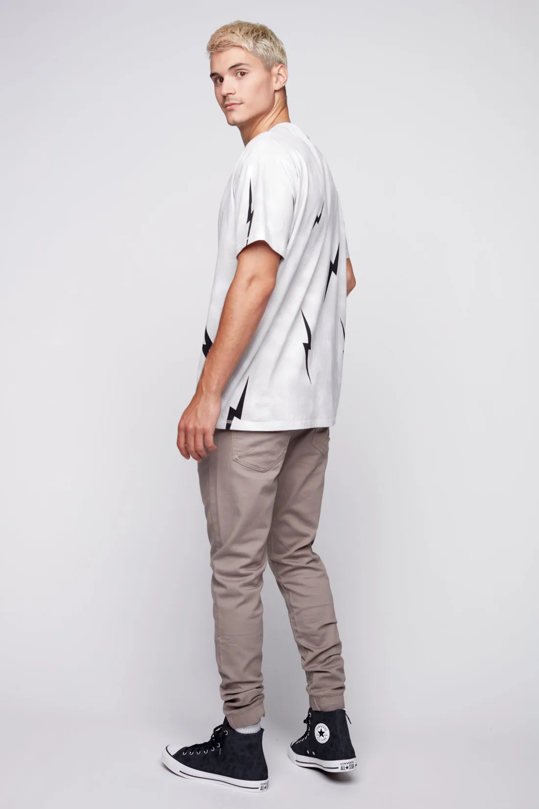 JAGGER - 5 Pocket Soft French Terry Classic Jogger - Light Grey