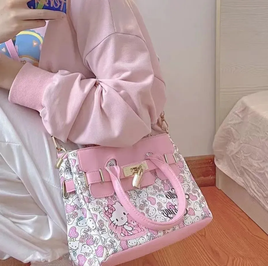 Kawaii Hello Kitty Pink Handbag