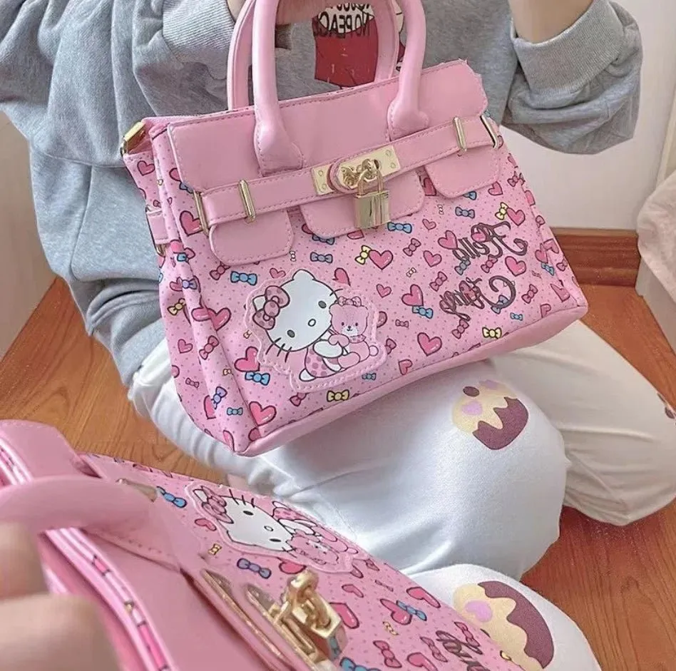 Kawaii Hello Kitty Pink Handbag