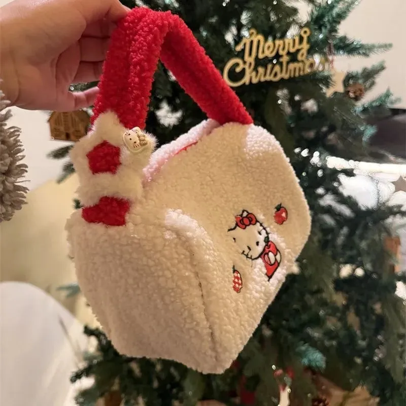 Kawaii Hello Kitty Plush Handbag