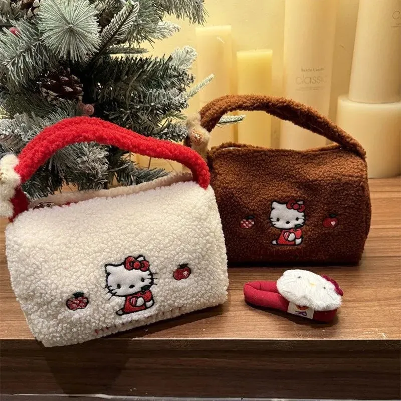 Kawaii Hello Kitty Plush Handbag