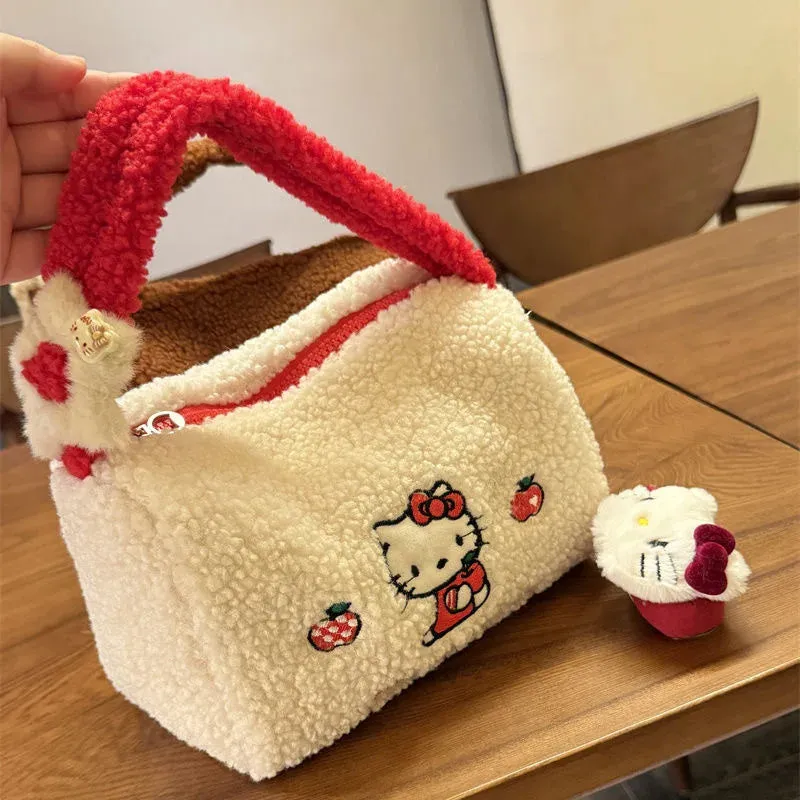 Kawaii Hello Kitty Plush Handbag