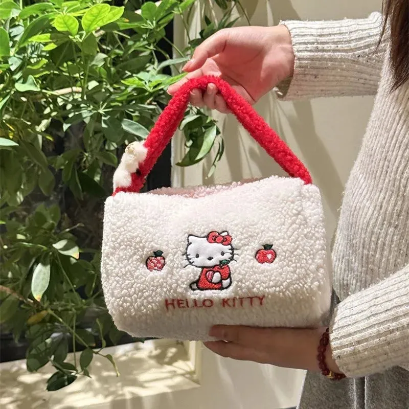 Kawaii Hello Kitty Plush Handbag