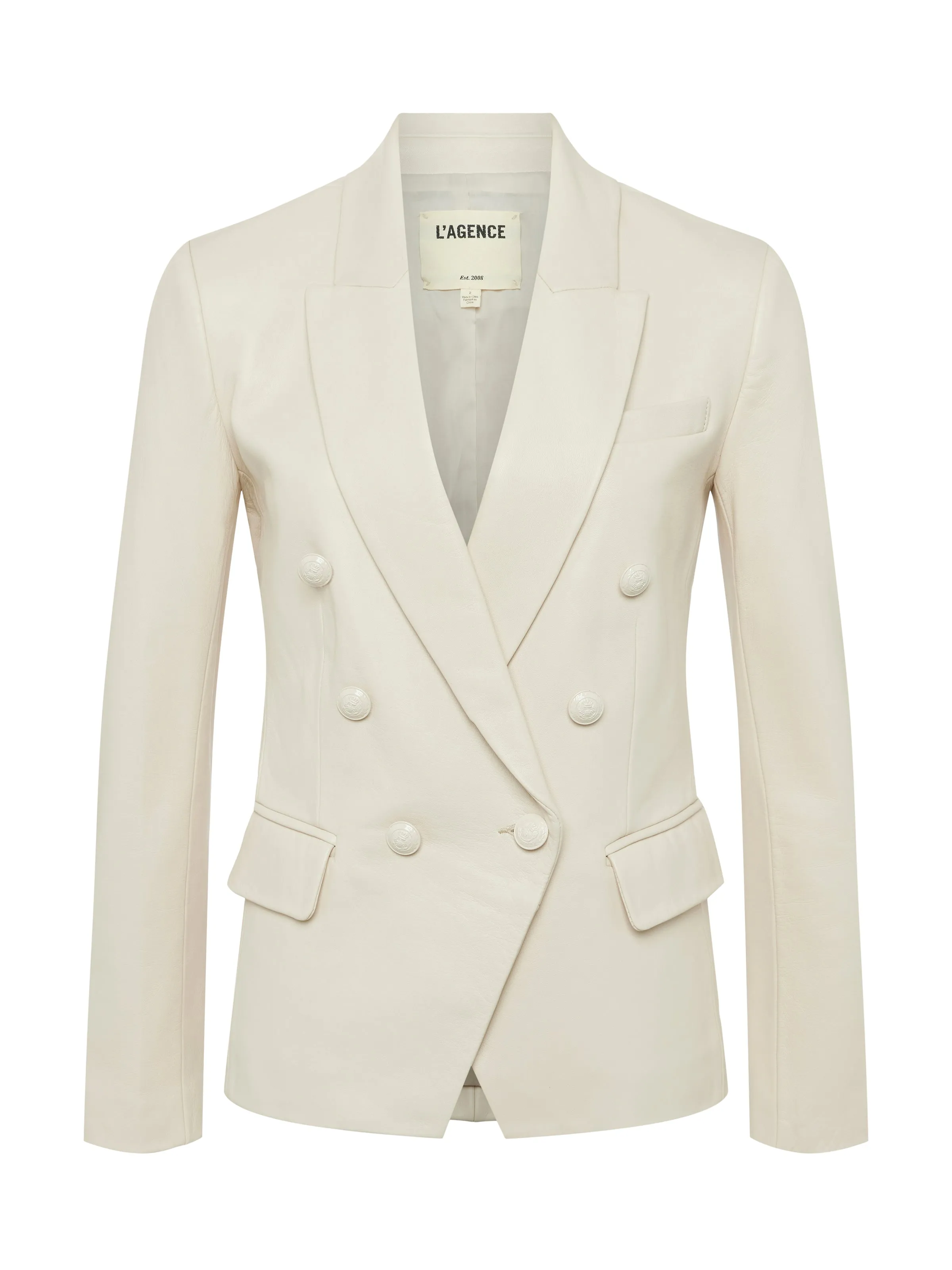 Kenzie Leather Blazer