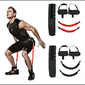 Leg Training Exercise Expander Band Resistance Bands Trainer Rope Crossfit Fitness Equipment Basketball Volleyball Pull Rope