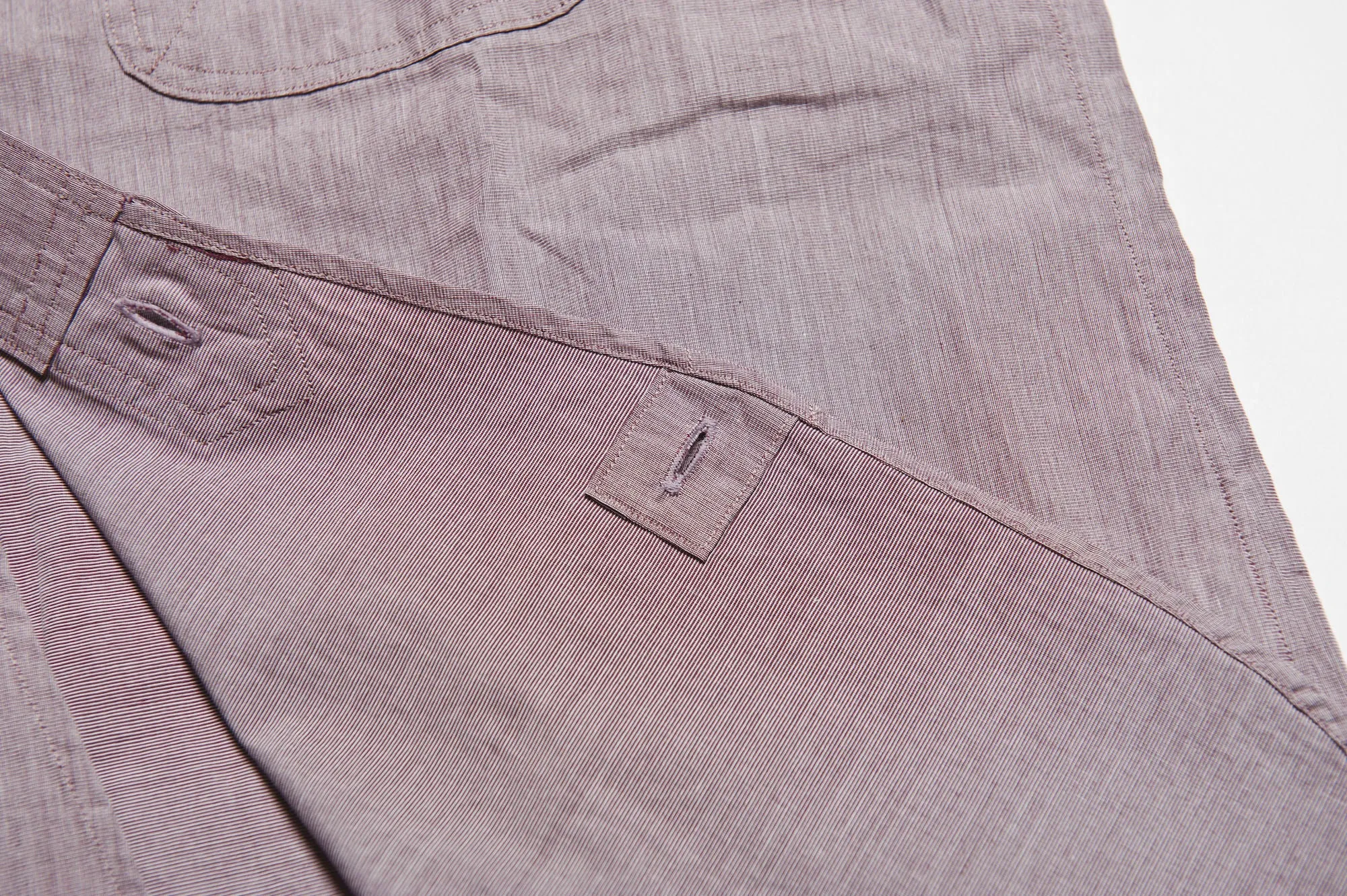 Livingstone Cotton Shirt in Burgundy