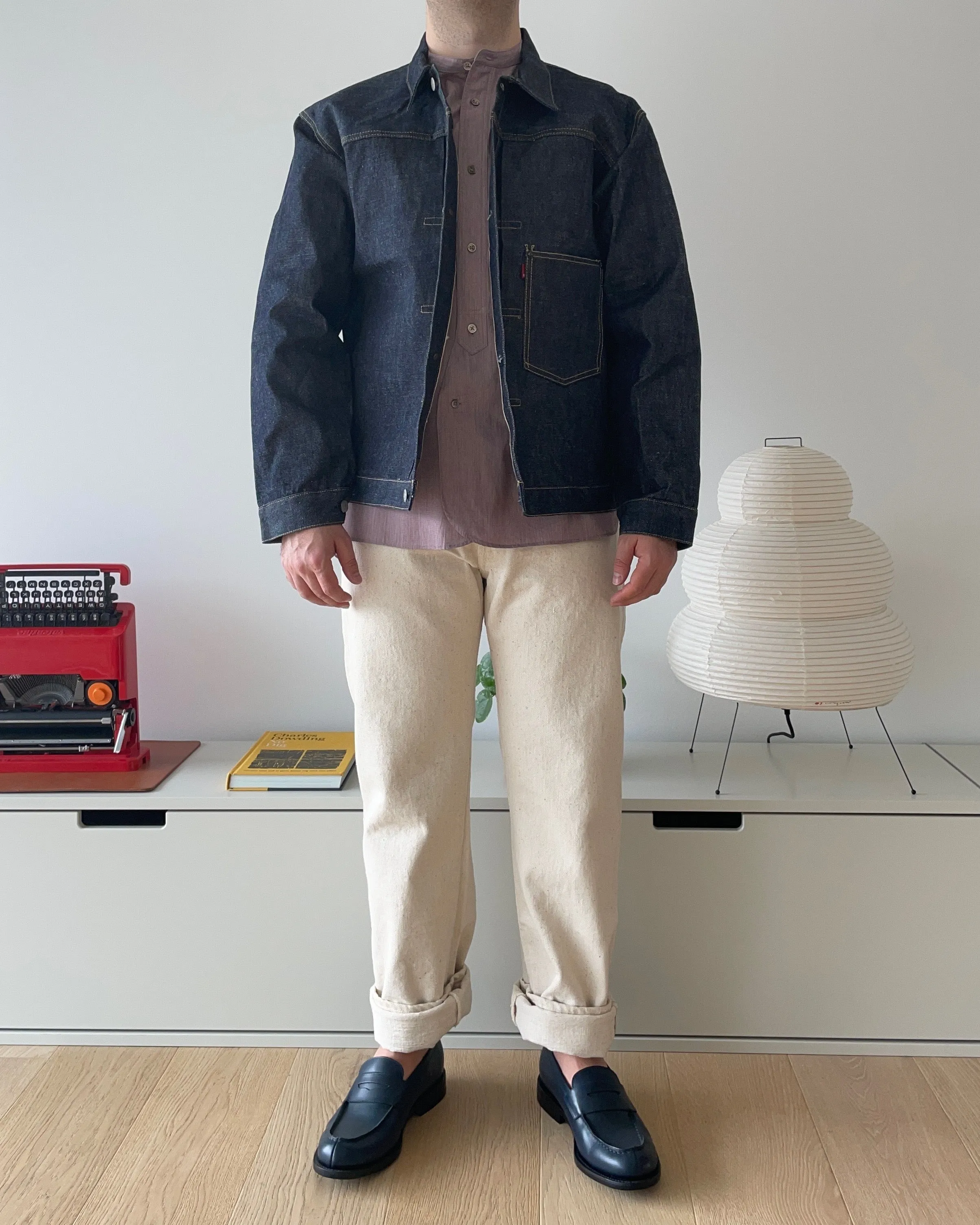 Livingstone Cotton Shirt in Burgundy
