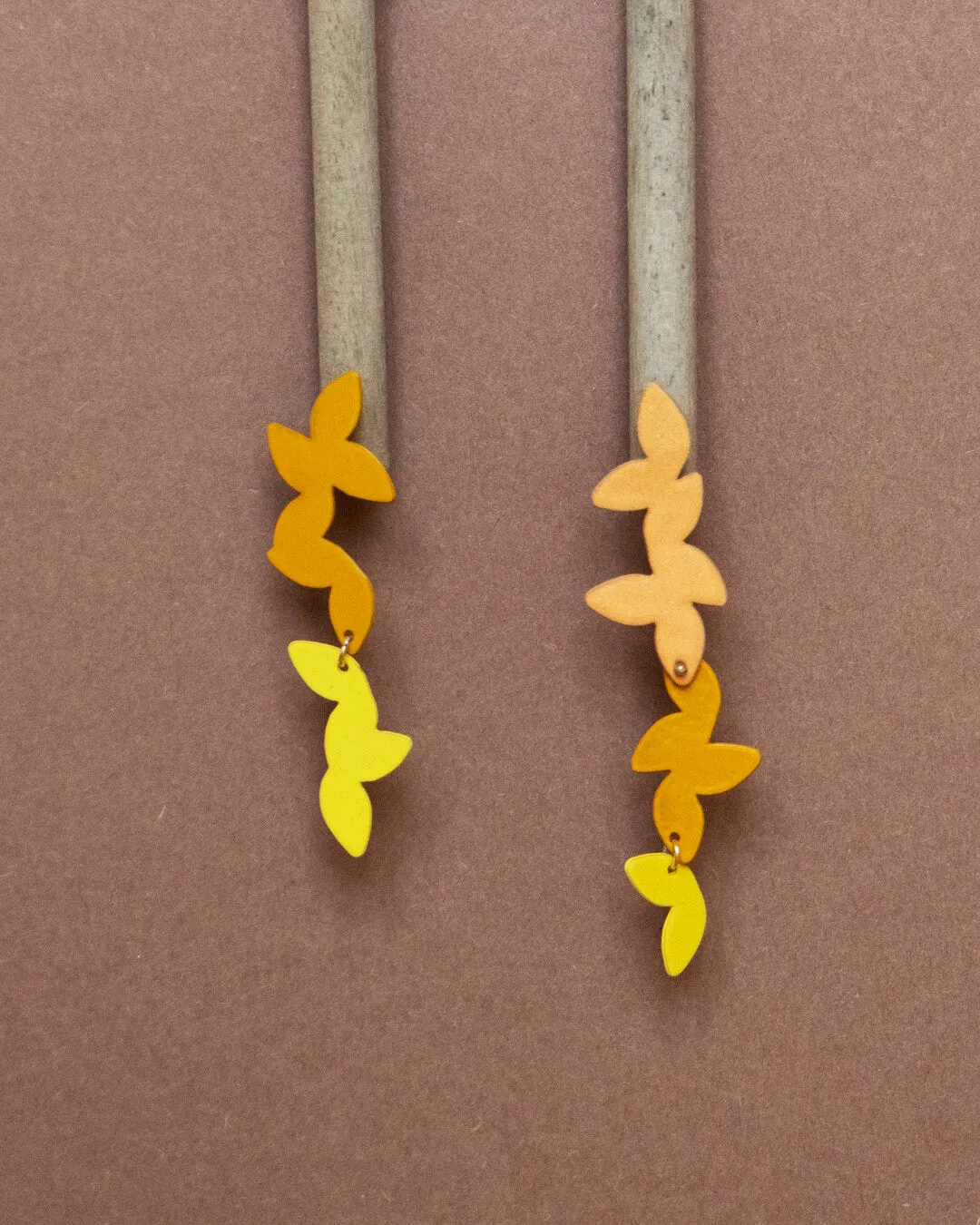 Loosestrife herbarium Earrings