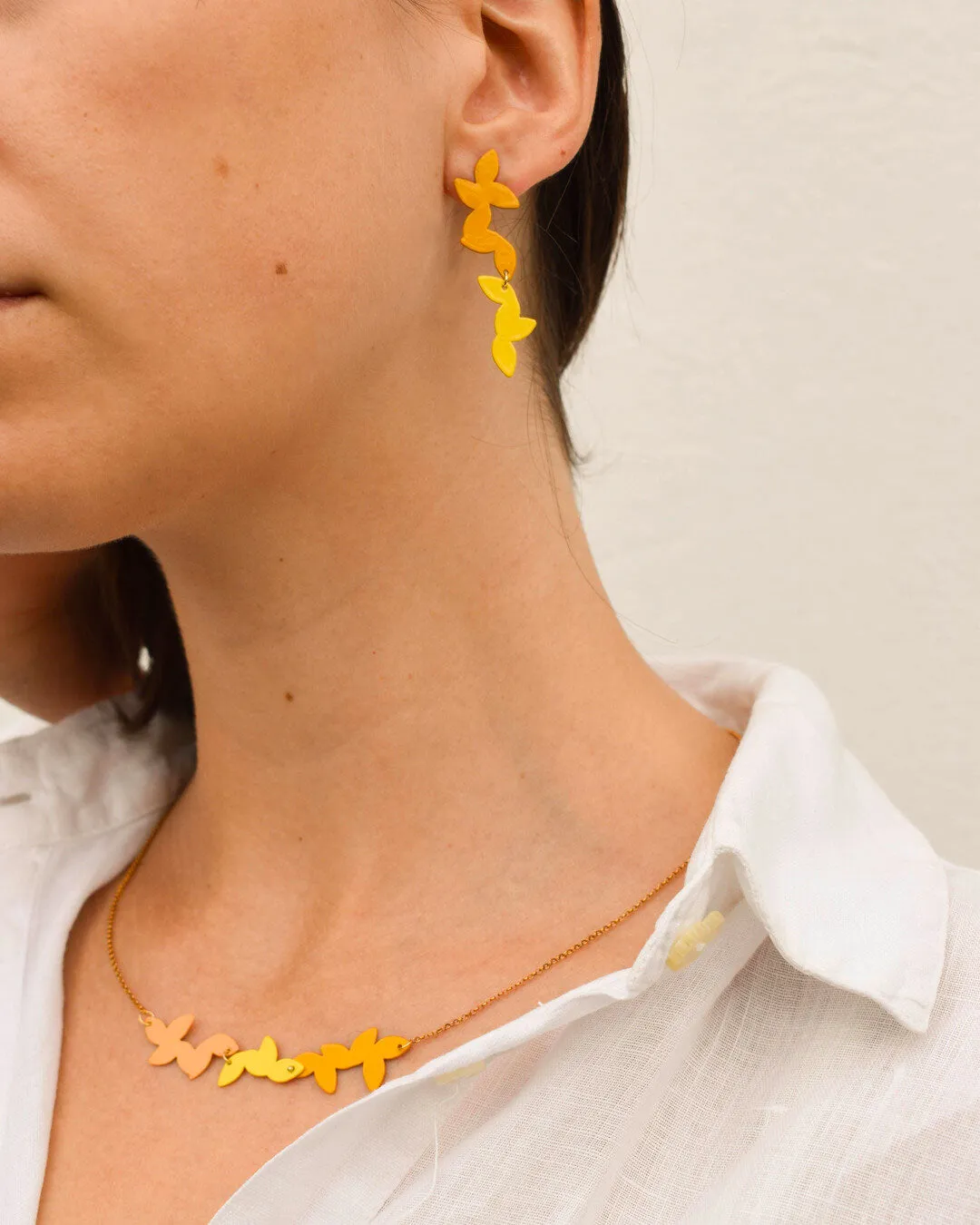 Loosestrife herbarium Earrings