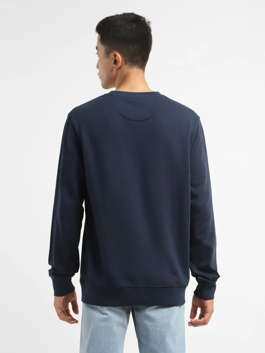 Men's Brand Logo Crew Neck Sweatshirt