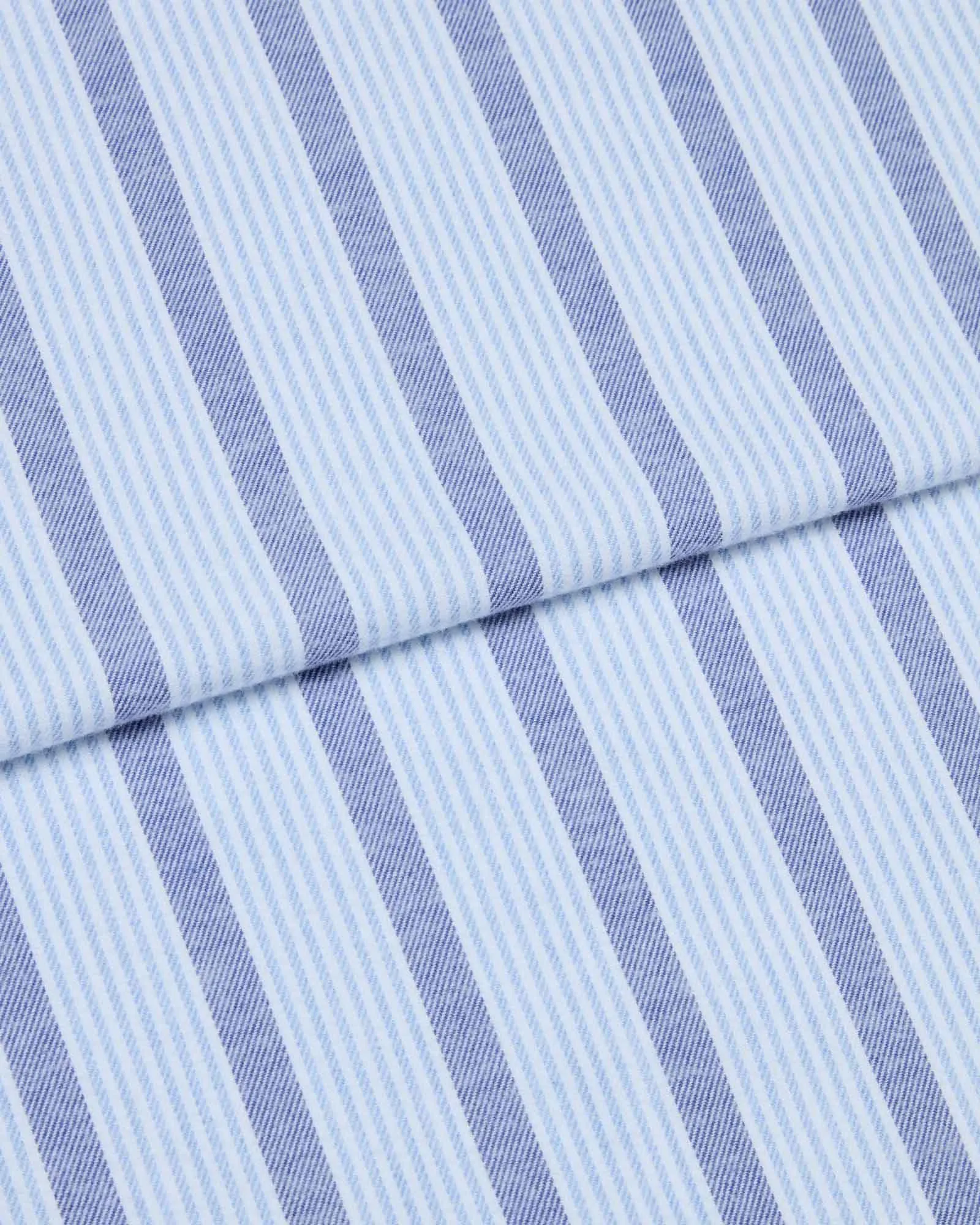 Men's Brushed Cotton Pyjama Trousers - Ripple Stripe