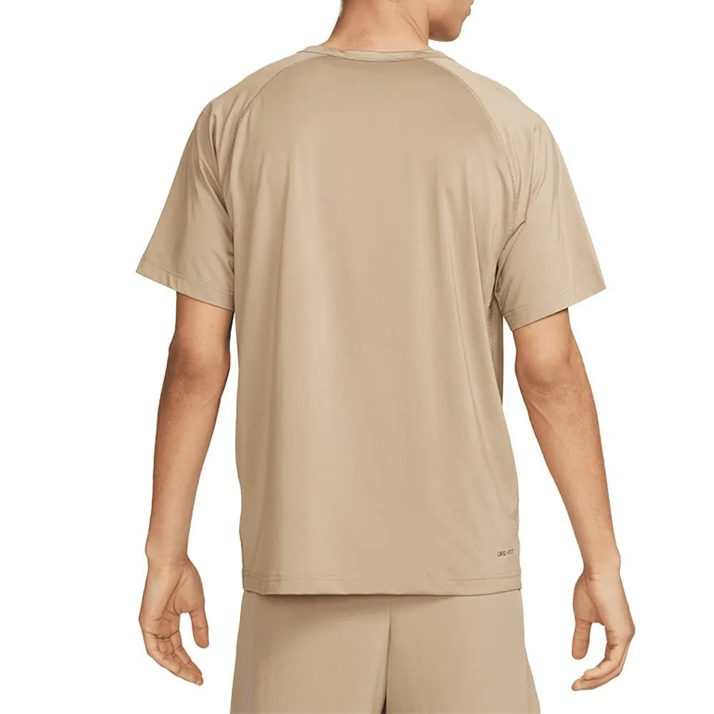 Mens Ready Dri-Fit Short Sleeve Fitness Top