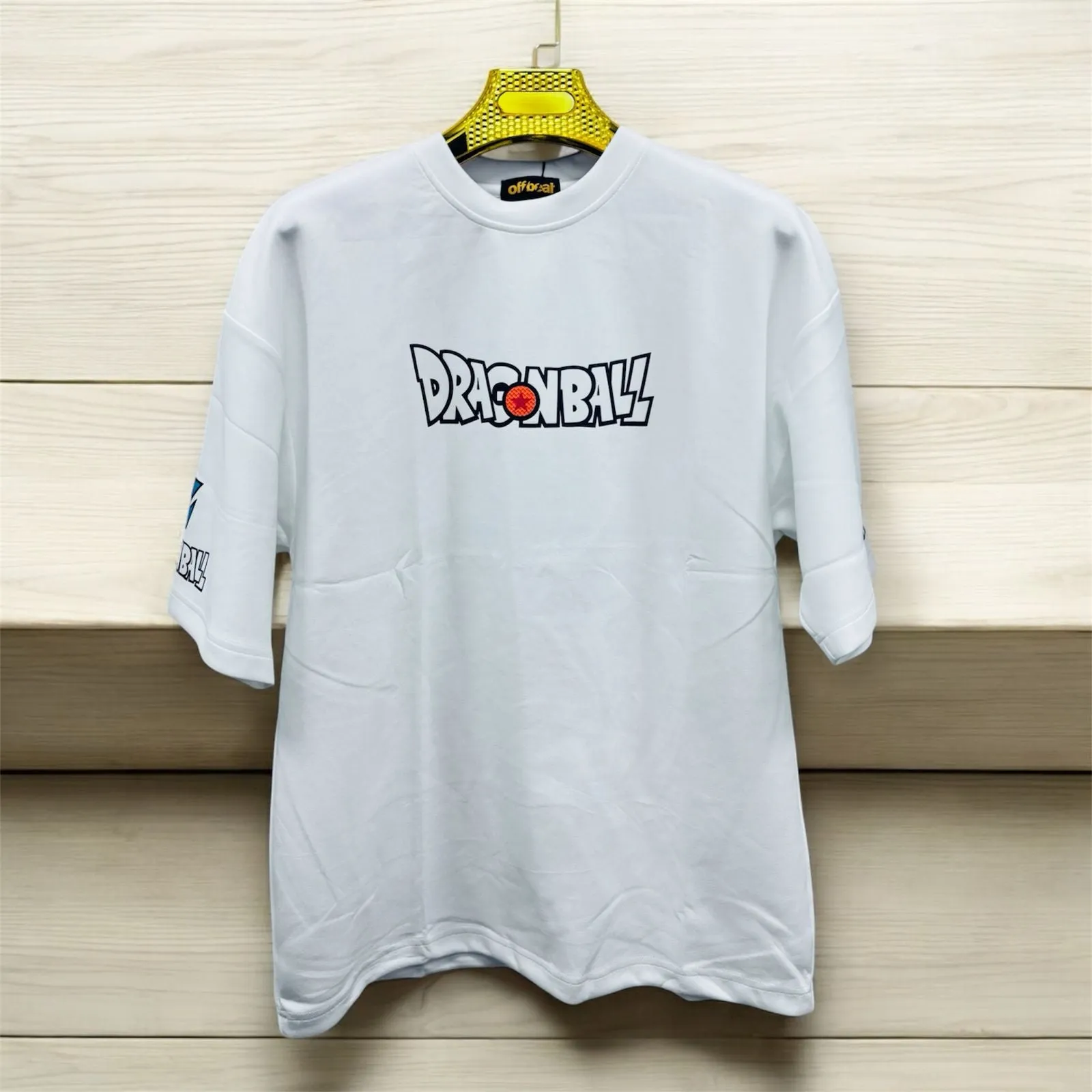 Mens Round Neck Dragon Ball Anime Printed Short Sleeve T-shirt