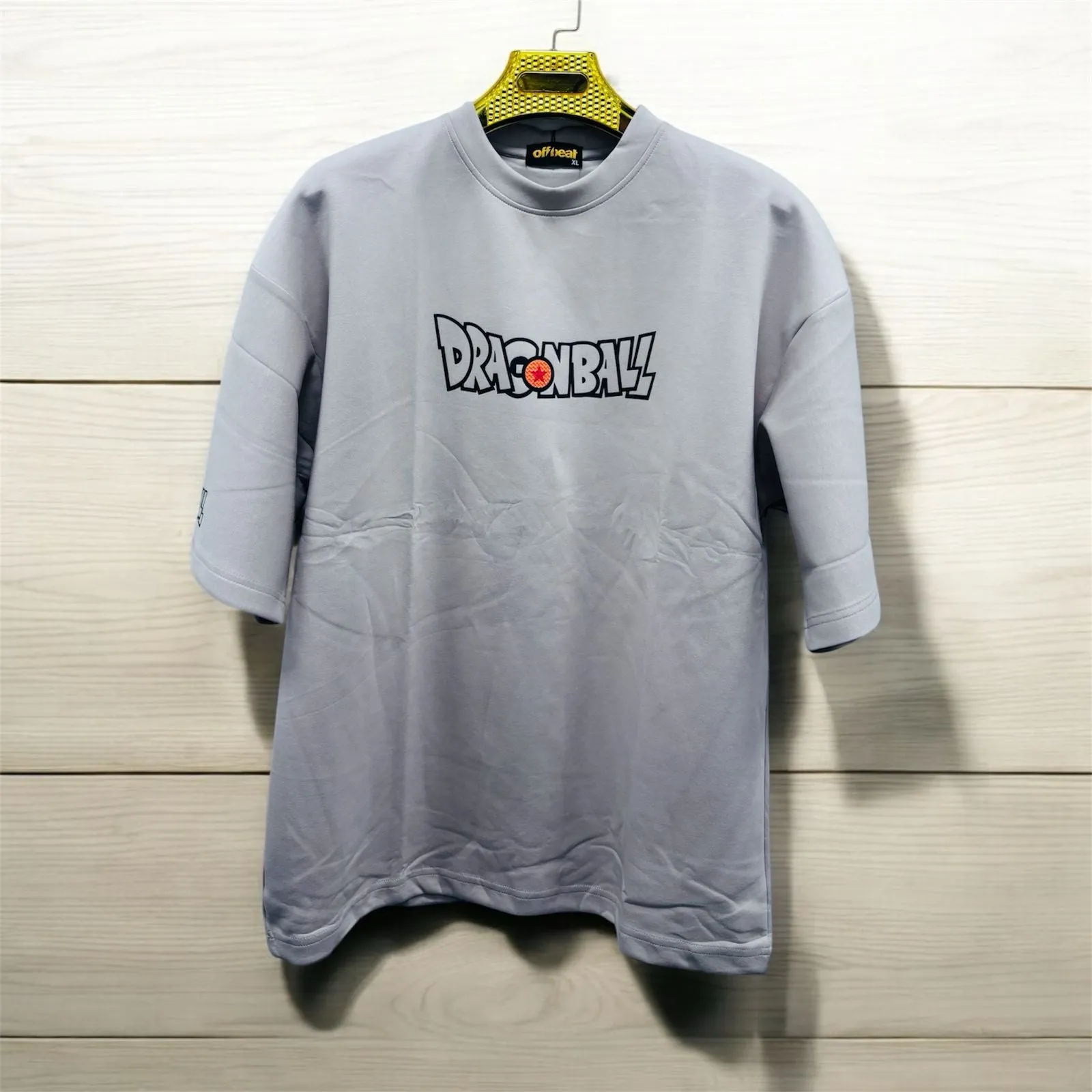 Mens Round Neck Dragon Ball Anime Printed Short Sleeve T-shirt