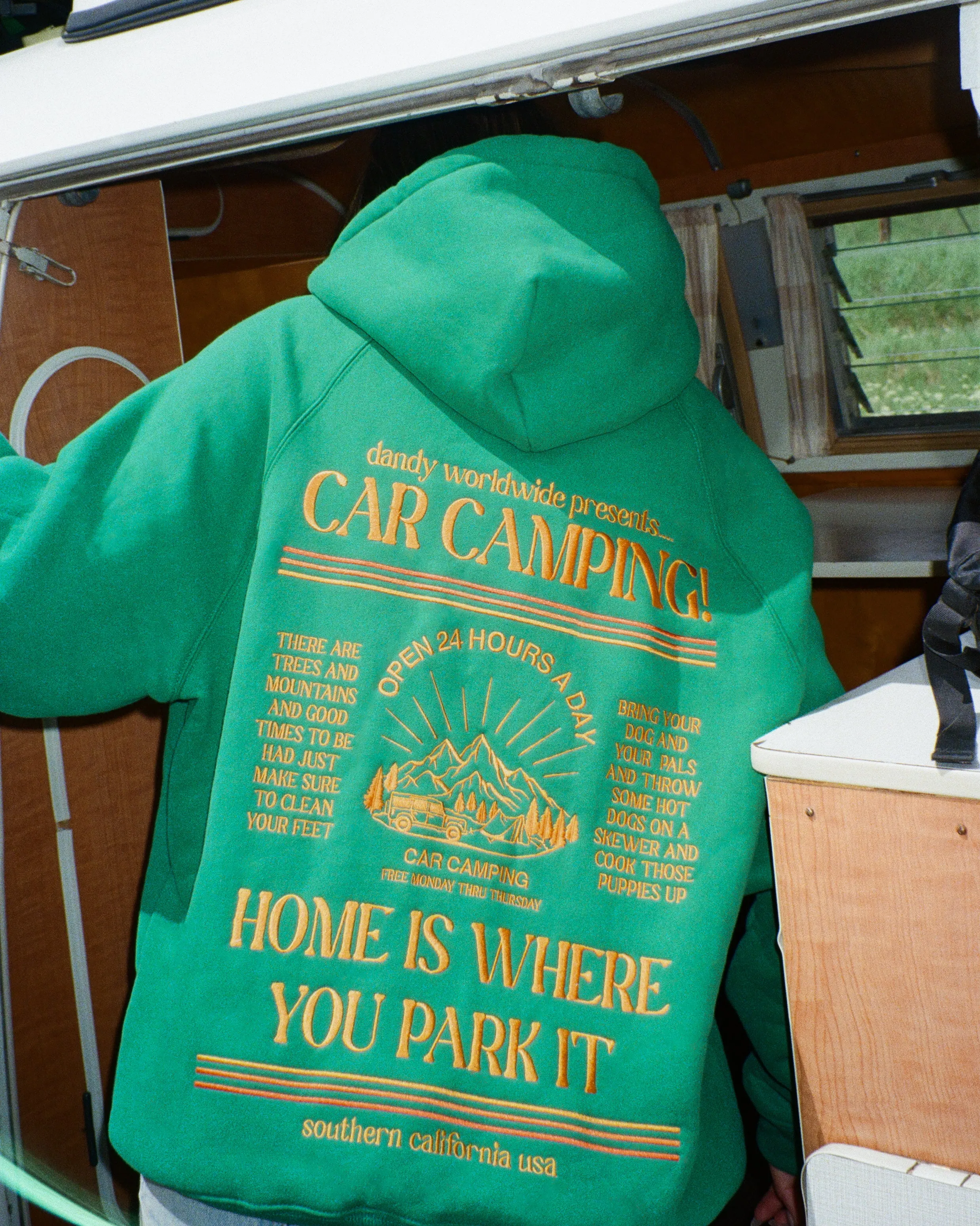 Oversized Lux Hoodie for Car Camping