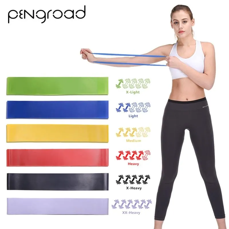 Resistance Bands Workout Fitness Bands Strength Yoga Sport Rubber Gym Gum Latex Expander Excercise Bands Training Equipments