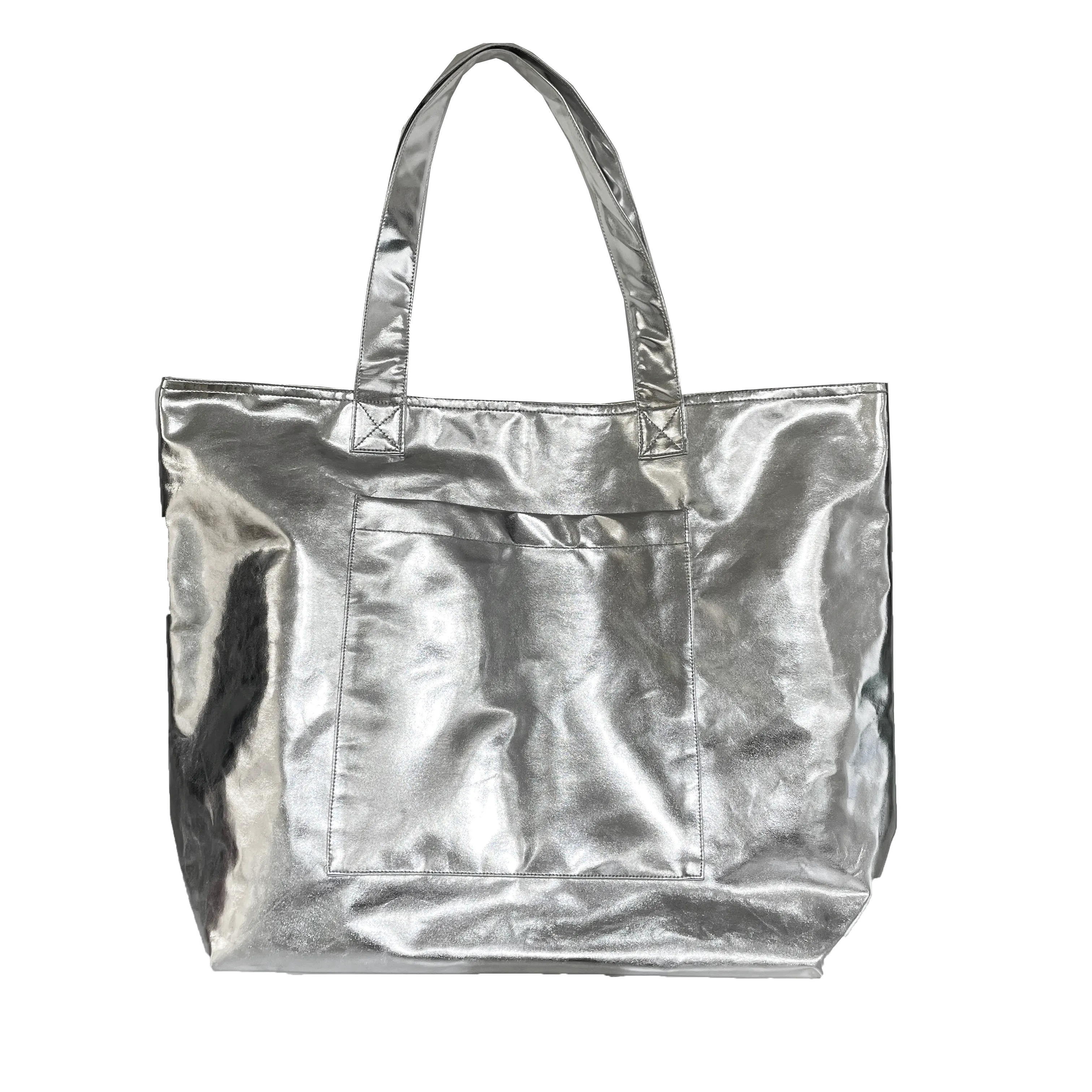 Silver Metallic Everything Bag - BACK IN STOCK!