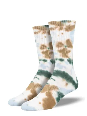 SOCK SMITH UNISEX "TIE-DYE" ATHLETIC SOCKS BOOT CAMP