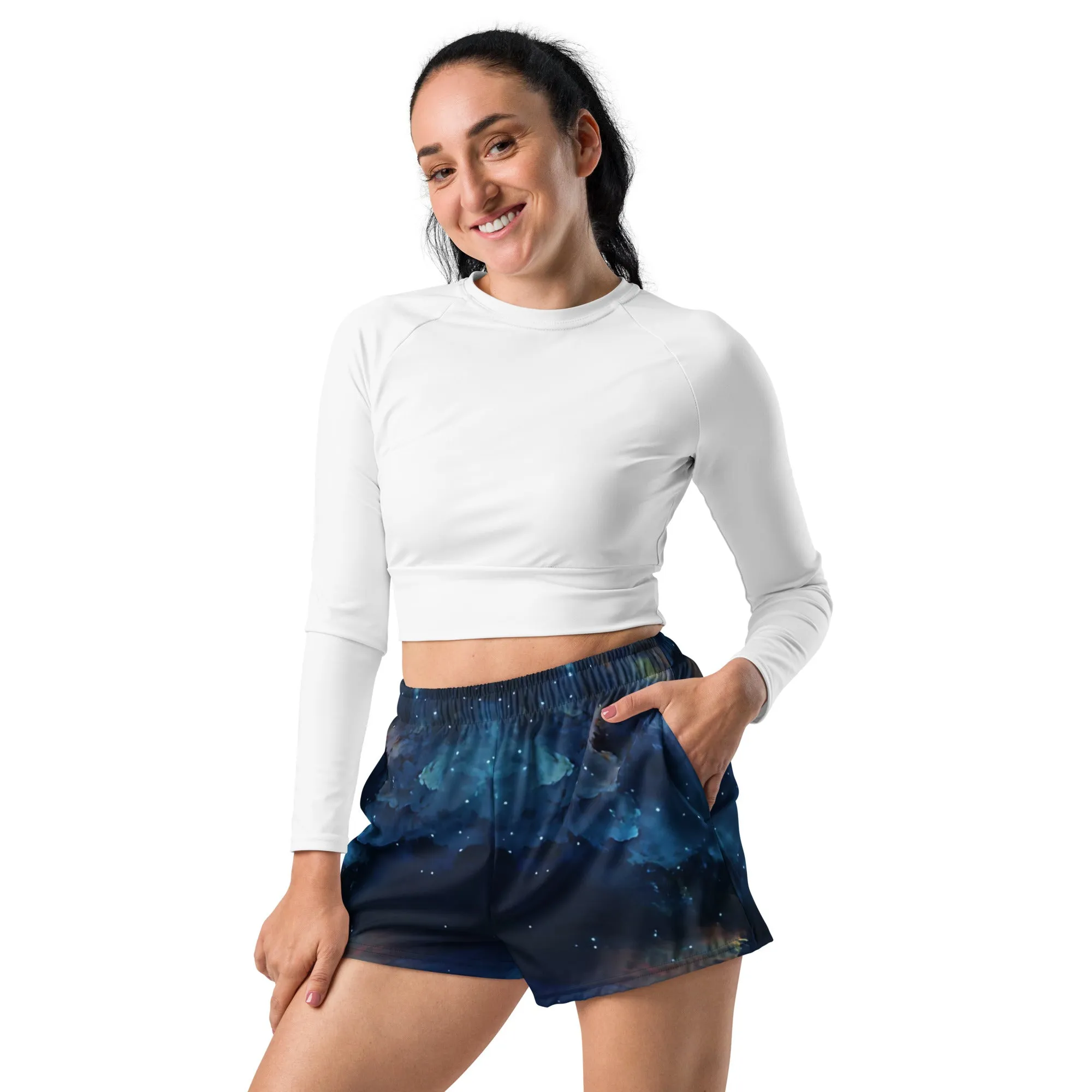 Starlit Inner Journey All-Over Print Unisex Athletic Shorts