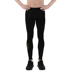 USA Flag (OD green) - Men's Leggings