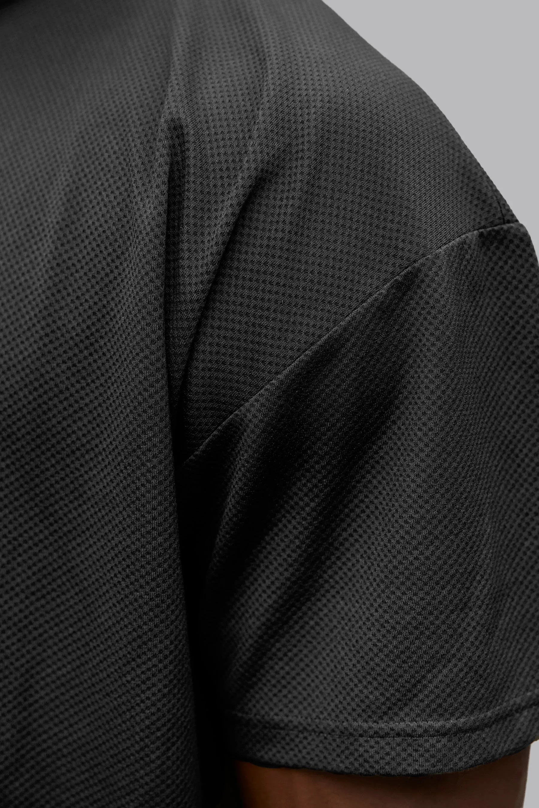 V_DRY GRAPHIC BOXY T-SHIRT - Black